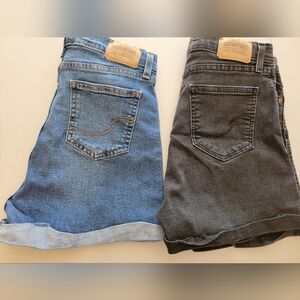 Signature By Levi Girls Heritage High Rise Mom Shorts, Size girls 18 2 P…